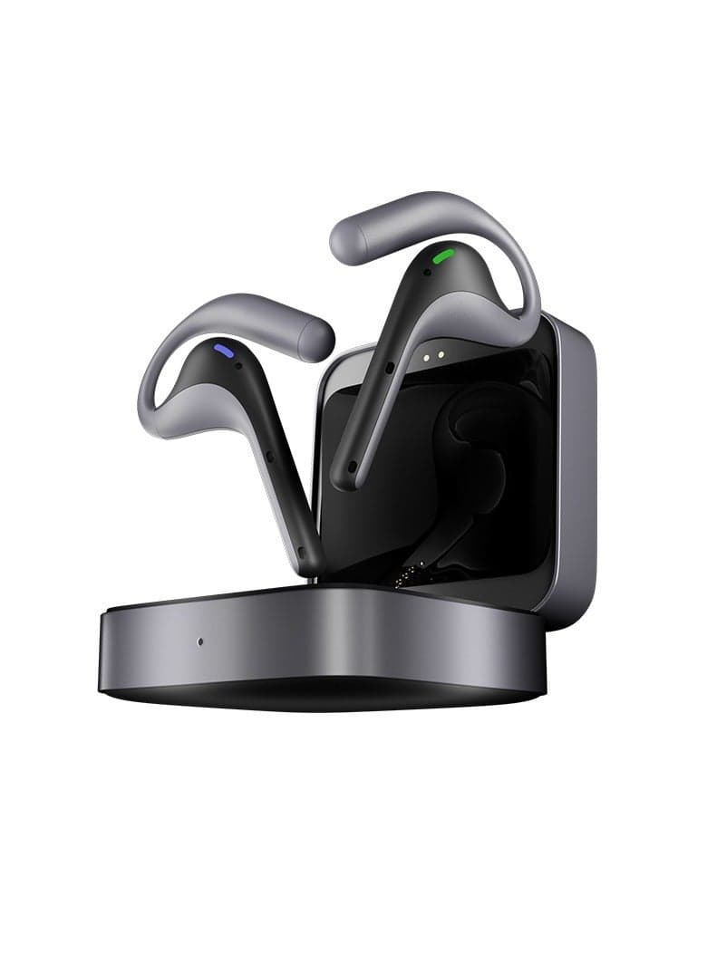 W4 Pro AI Interpreter Earbuds, Bidirectional Simultaneous Translation, Translator Device Supporting 40 Languages,Translator Earbuds for Call and Video Translation, APP Work with IOS and Android
