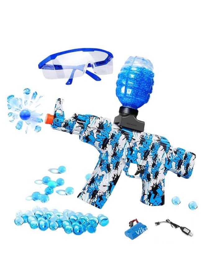 Gel Ball Gun - High Precision Hydrated Ball Launcher | Fun and Safe for Outdoor Use | Enjoy with fire blusters gel