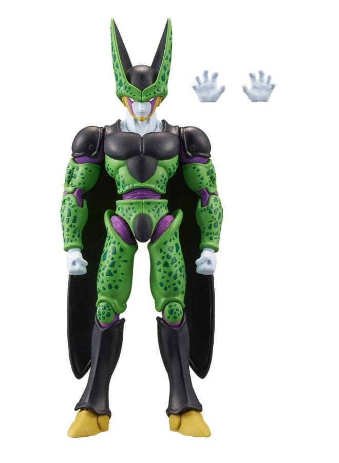 Dragon Ball Stars Cell Final Form 6.5-Inches | Collectible Action Figure | Display Figure | Interchangeable Hands | Perfect Gift for Collectors, Manga & Anime Lovers!