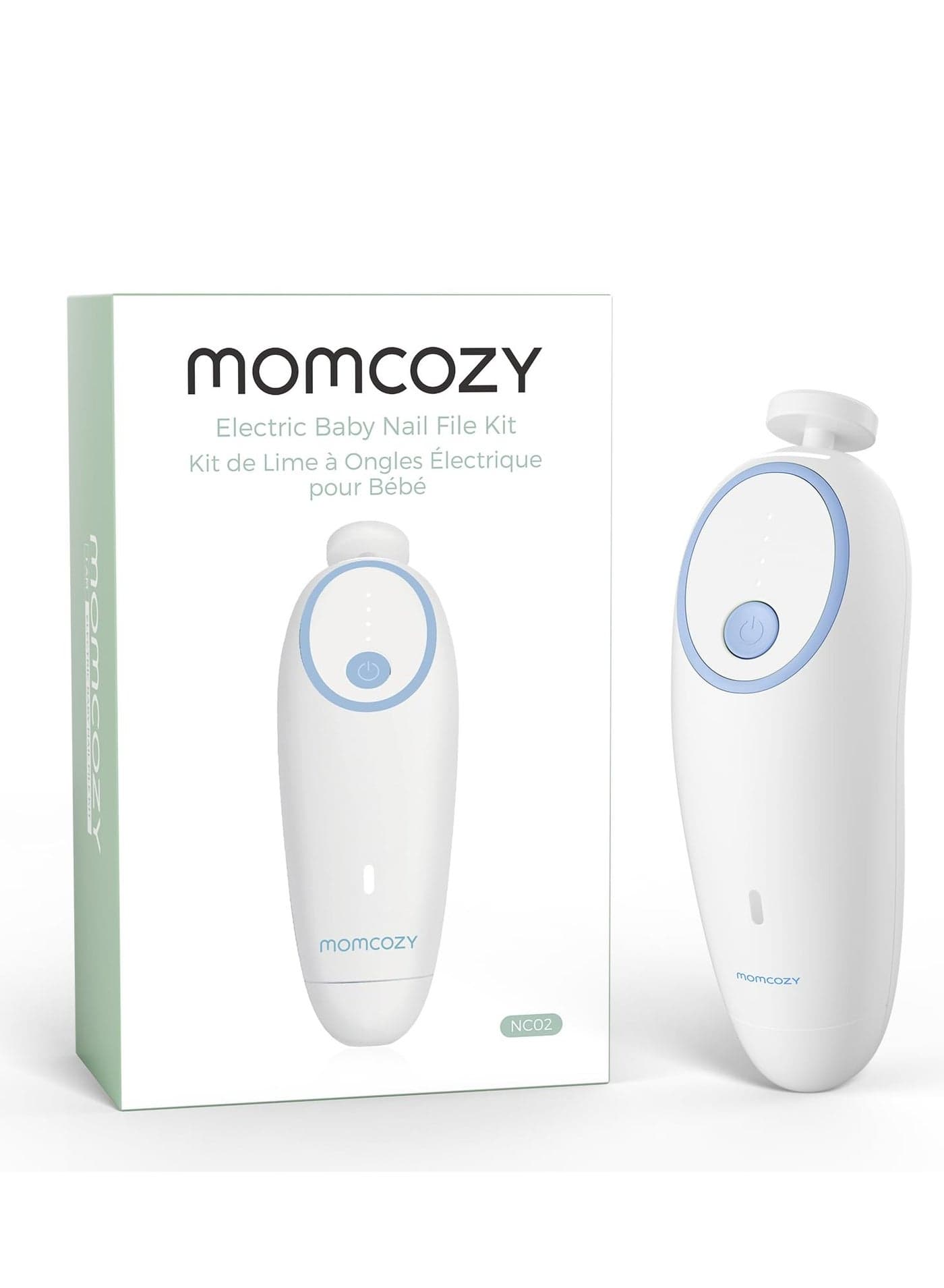 Baby Nail File Electric, Gentle Baby Nail Trimmer Electric Rechargable, Baby Nail Clipper Electric