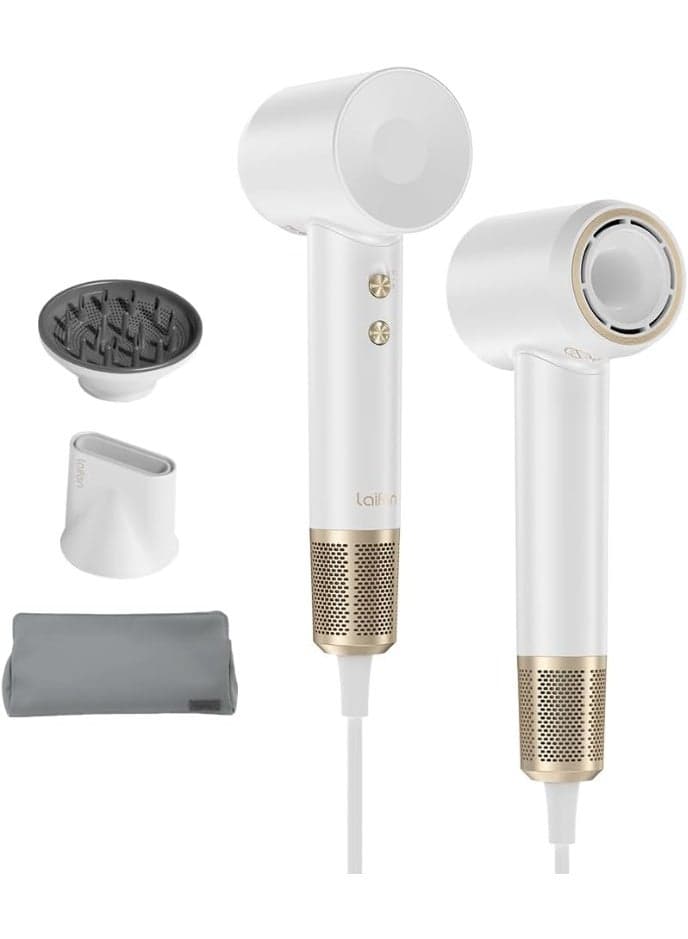 Premium Ionic Hair Dryer High Speed Fast Dry Professional Blow Dryer Negative Ion Hair Care Low Noise Lightweight Hairdryer for Home Salon & Travel Use
