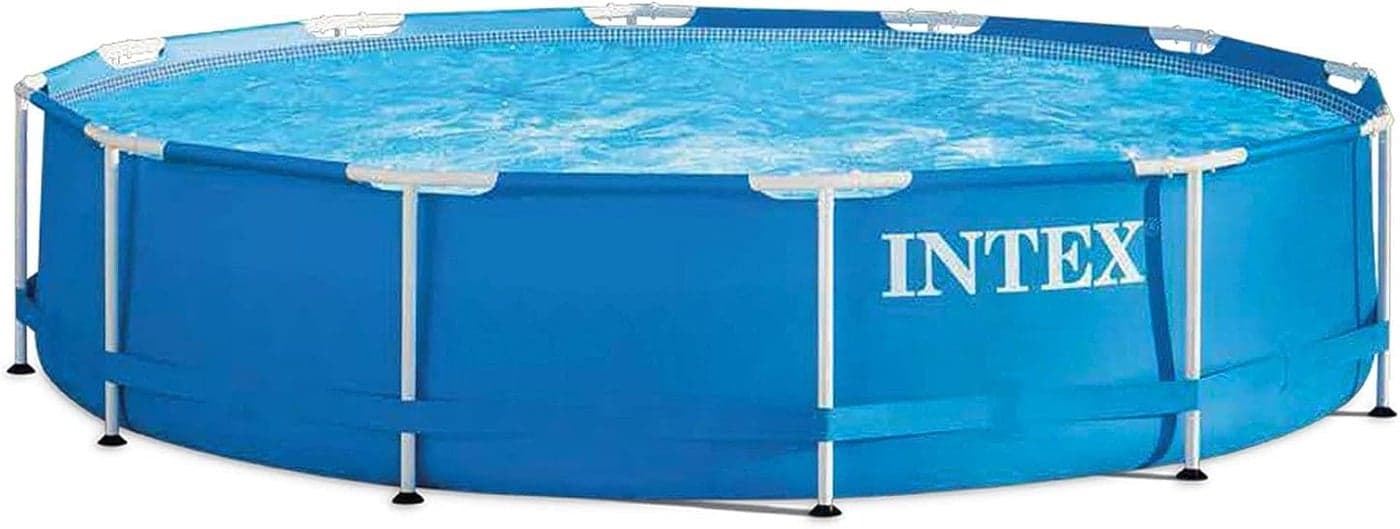 Intex Metal Frame Pool, Blue, 12ft X 30in - 28210
