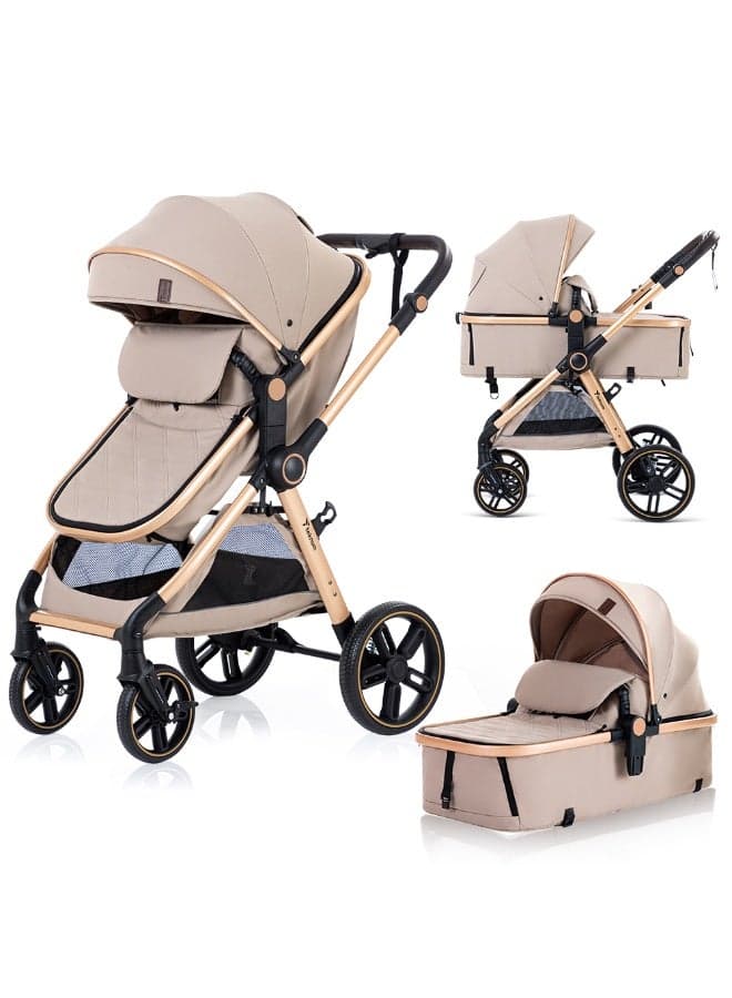 TEKNUM 3in1 Travel Prime Stroller - Beige