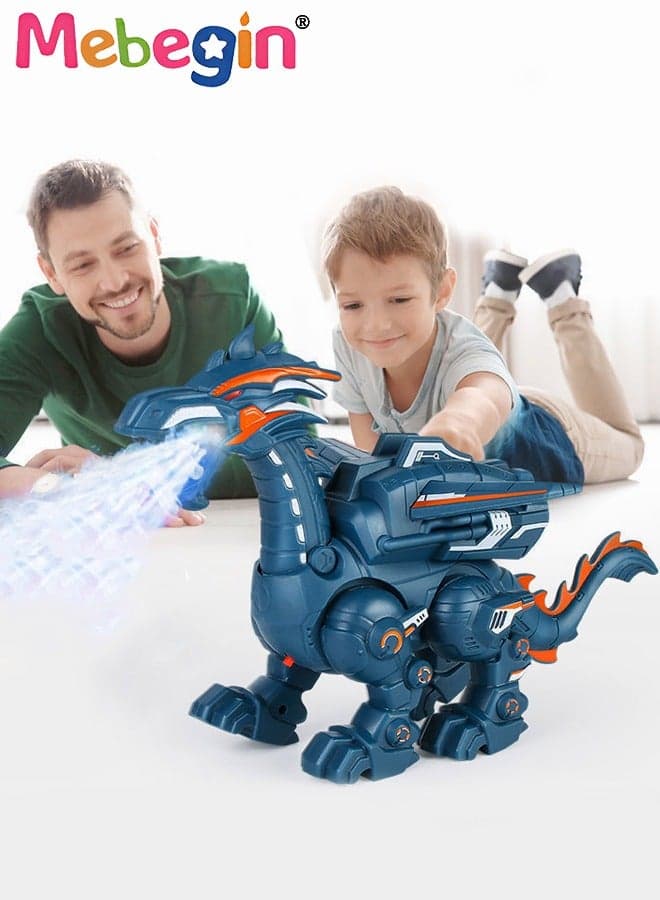 Dinosaur Toys Fire Breathing & Walking Dinosaur Toys Gifts for Boys Electronic STEM Toys for Boys Girls
