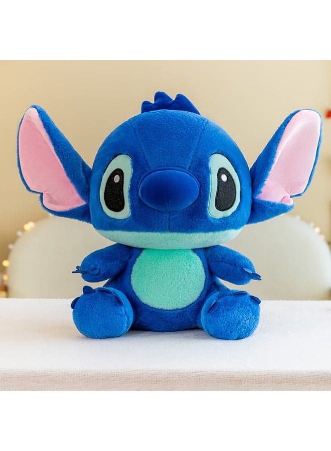 25cm Cartoon Blue Stitch Plush Doll Plush Toy Room Decoration Soft Doll Suitable for Children Gift Party Gift