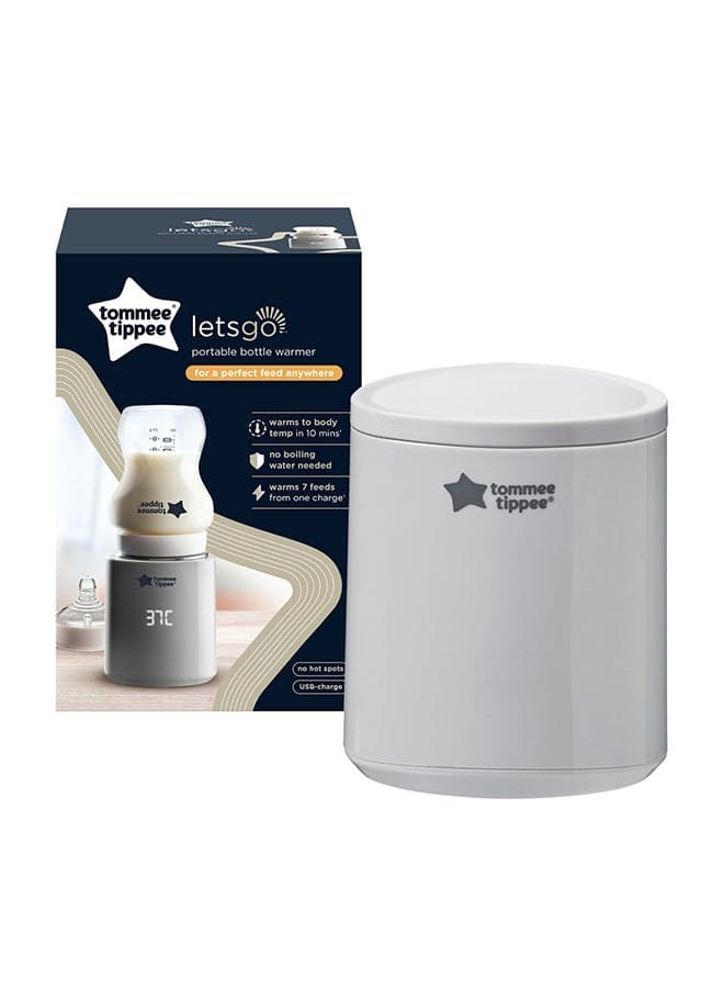 LetsGo Portable Electric Baby Bottle Warmer