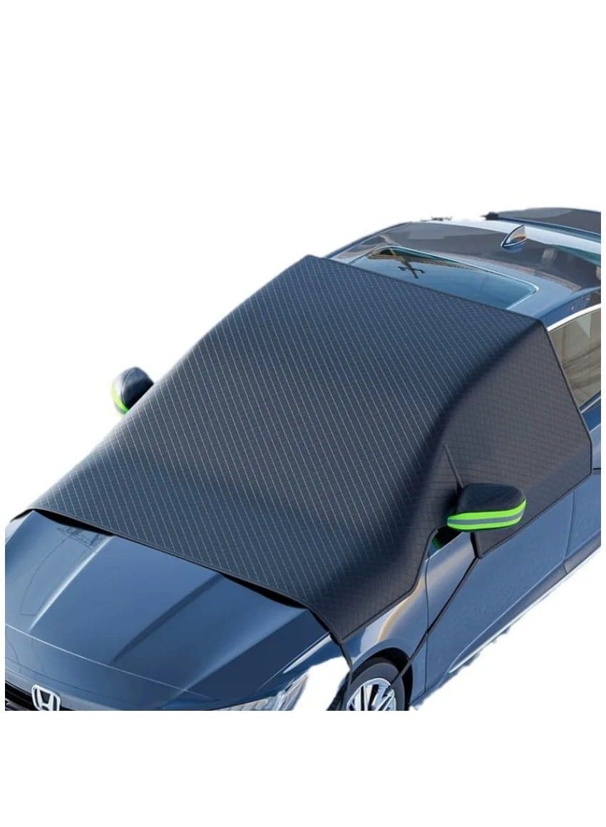 Oxford Fabric Car Sun Shade Front Shield and Side windows, UV Protection, Anti-sun, Anti-frost and Anti-snow