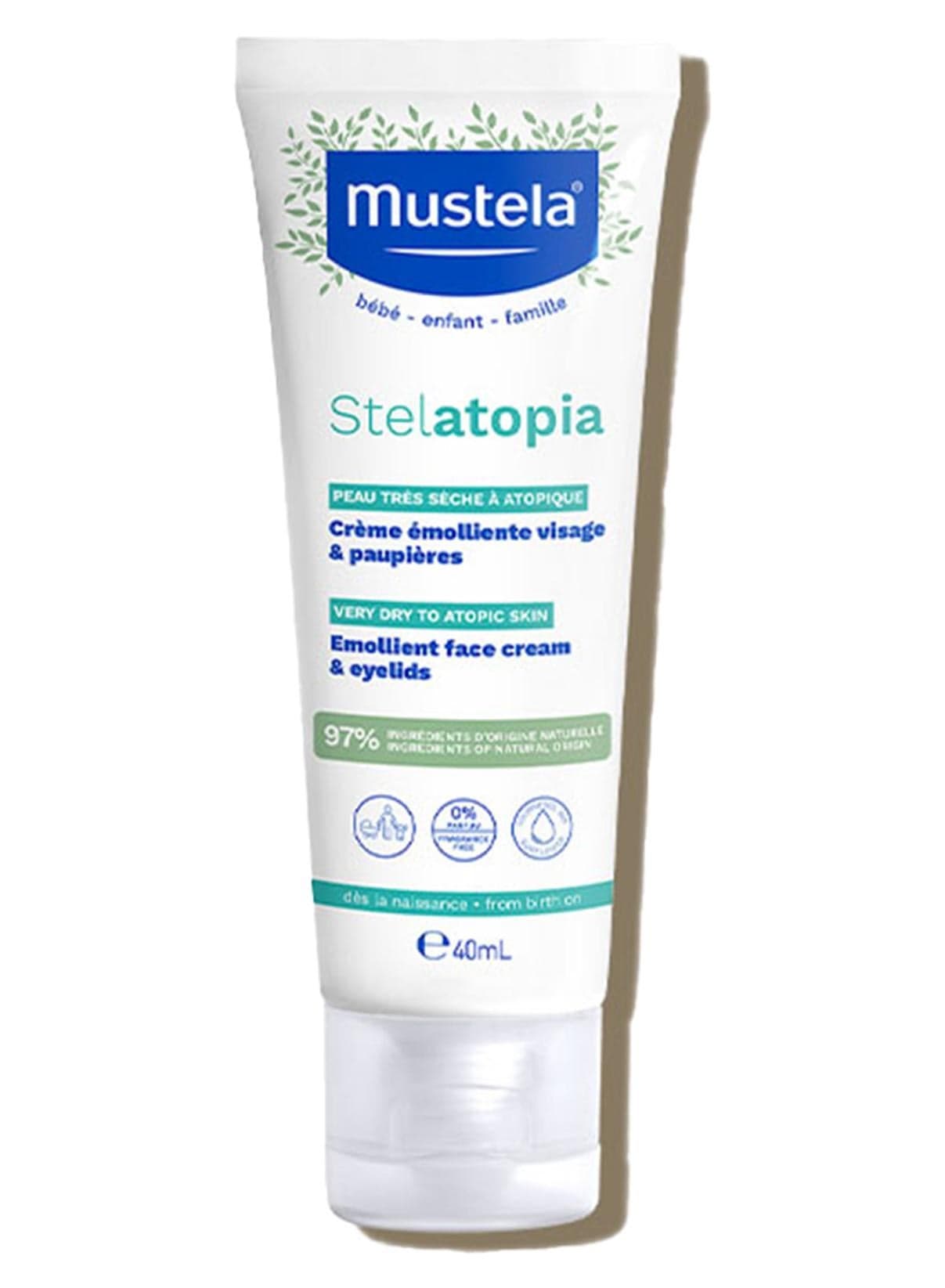 Stelatopia Emollient Skin Care Baby Face Cream For Anti Redness Action - 40 ml