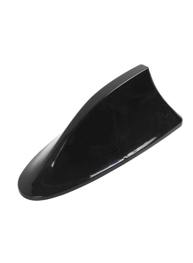 Universal Car Shark Fin Antenna,Car AM/FM Radio Signal Roof Aerial Decoration Antenna Cover,for Car SUV Truck (Black)