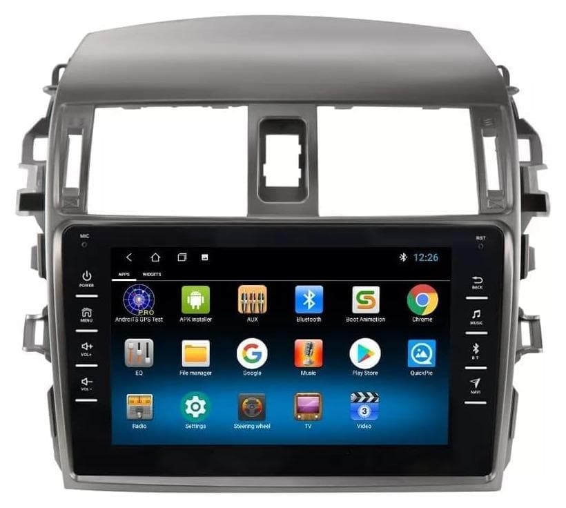 Android Car Stereo for Toyota Corolla 2008 2009 2010 2011 2012 2013 1GB RAM 32GB ROM MirrorLink WiFi BT, 9 Inch IPS Touch Screen with Backup Camera Included