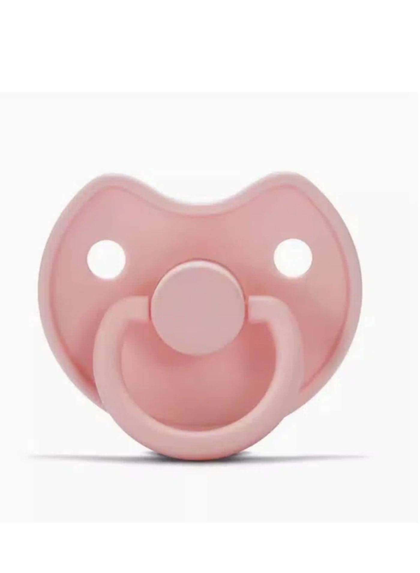 Baby Pacifiers | 1-Pack Soothers | BPA-Free Natural Latex Food Grade | Super Soft Bite Resistance | Sleep Anti-Flatulence | Baby Teething Toy | PIink