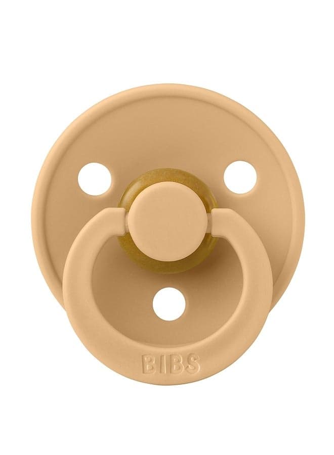 BIBS Pacifier DeLux (Latex) Baby 1-piece Desert yellow