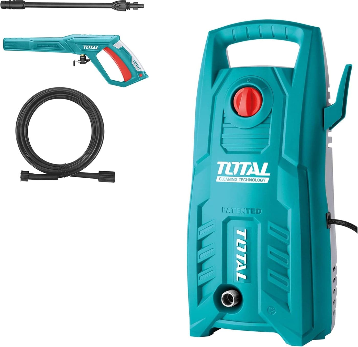 TOTAL High Pressure Washer 130Bar