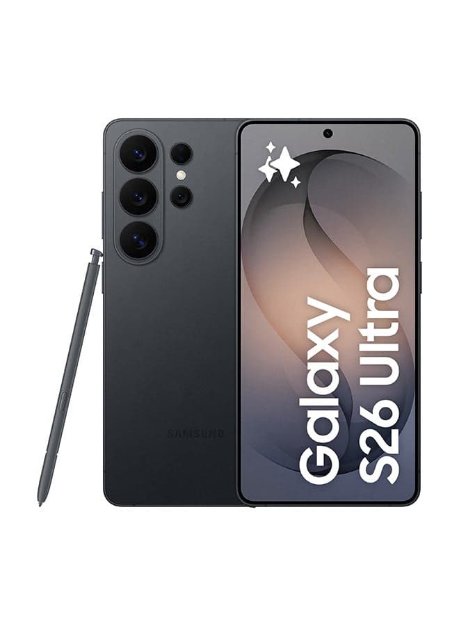 Galaxy S26 Ultra Dual SIM Black 12GB RAM 512GB 5G - International Version