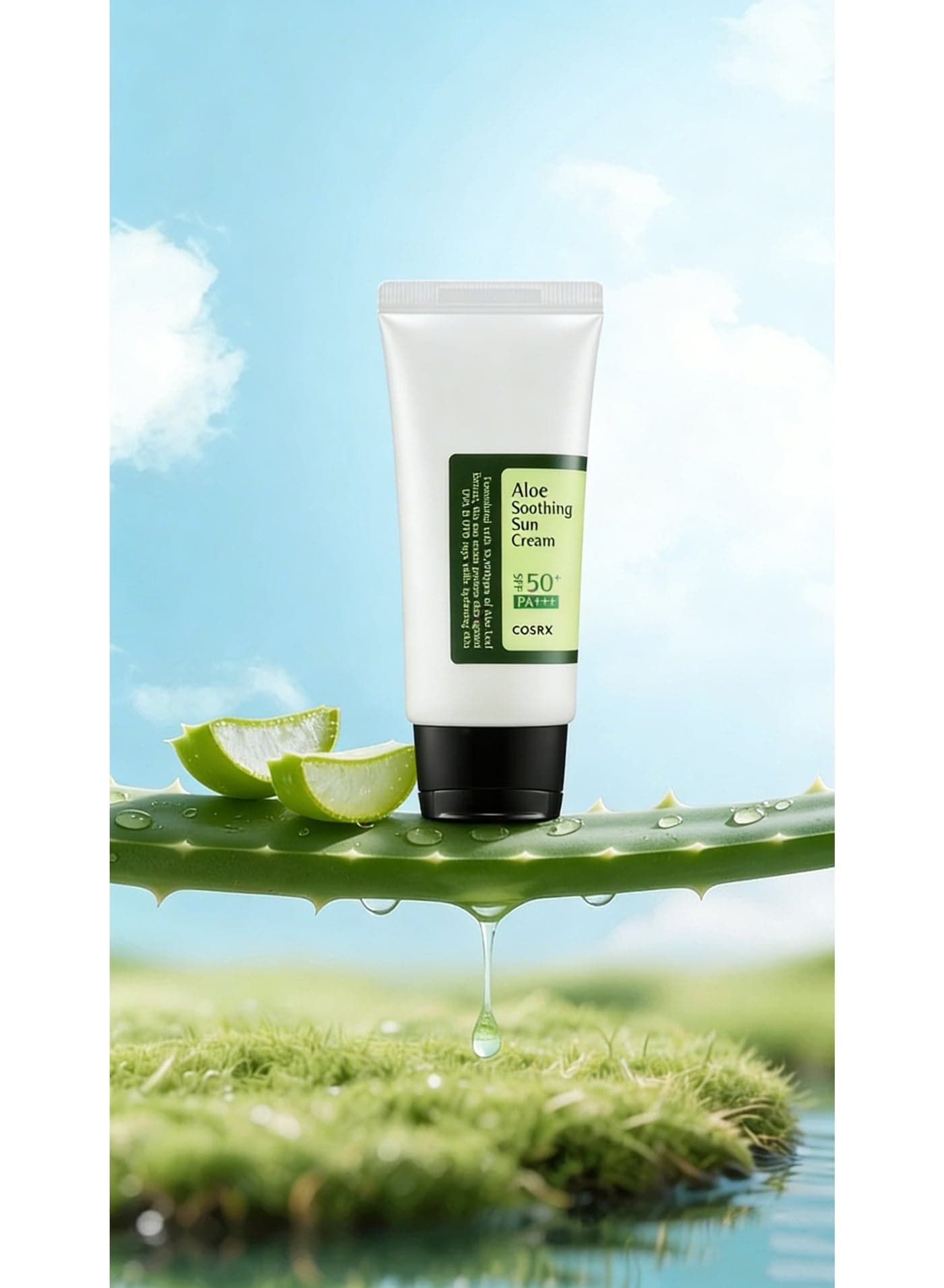 COSRX Aloe Soothing Sunscreen 50ml - Hydrating for Sensitive Skin