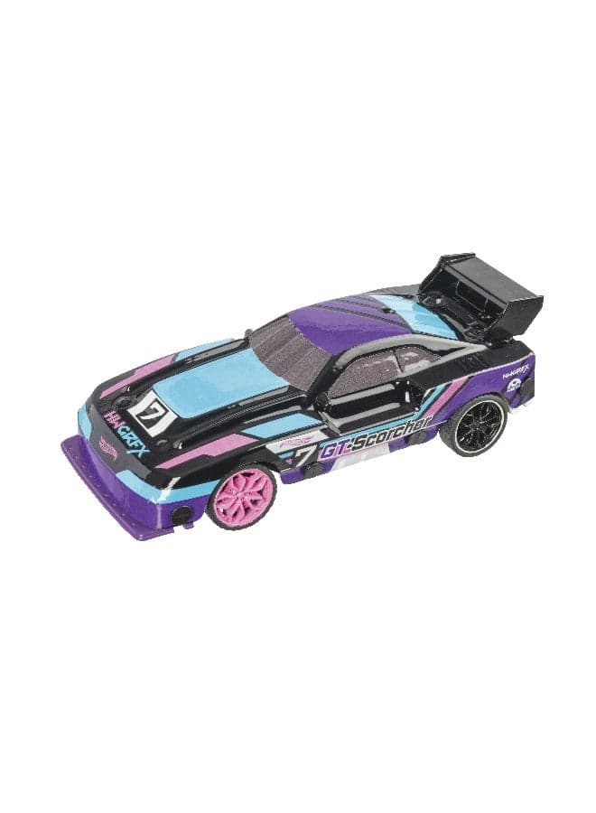 Hot Wheels Remote Control Car Scorcher GT with Lights Effect 1/24 Battery Operated | Racing Car | Car for Display | Toy Vehicle | Gift for Collectors and Kids
