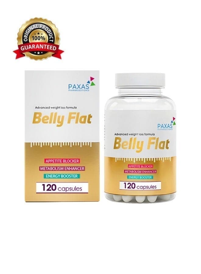 Belly Flat Advanced Weight Loss Formula - 120 Capsules