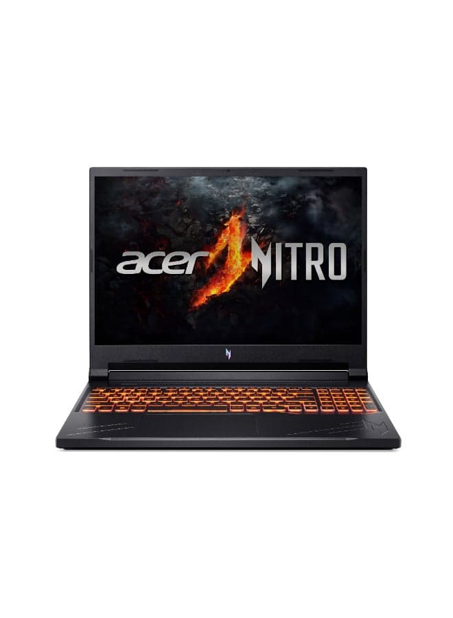 Nitro V16 Laptop With 16-Inch Display, Intel Core i7-14650HX Processor/16GB RAM/512GB SSD/6GB NVIDIA GeForce RTX 4050 Graphics/Windows 11 Home English/Arabic Obsidian Black