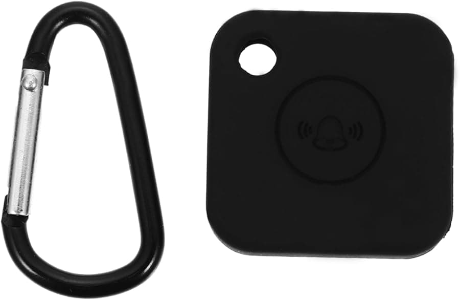 Smart Tracer Protective Case Cover for Tile Mate Keychain Tracker Black