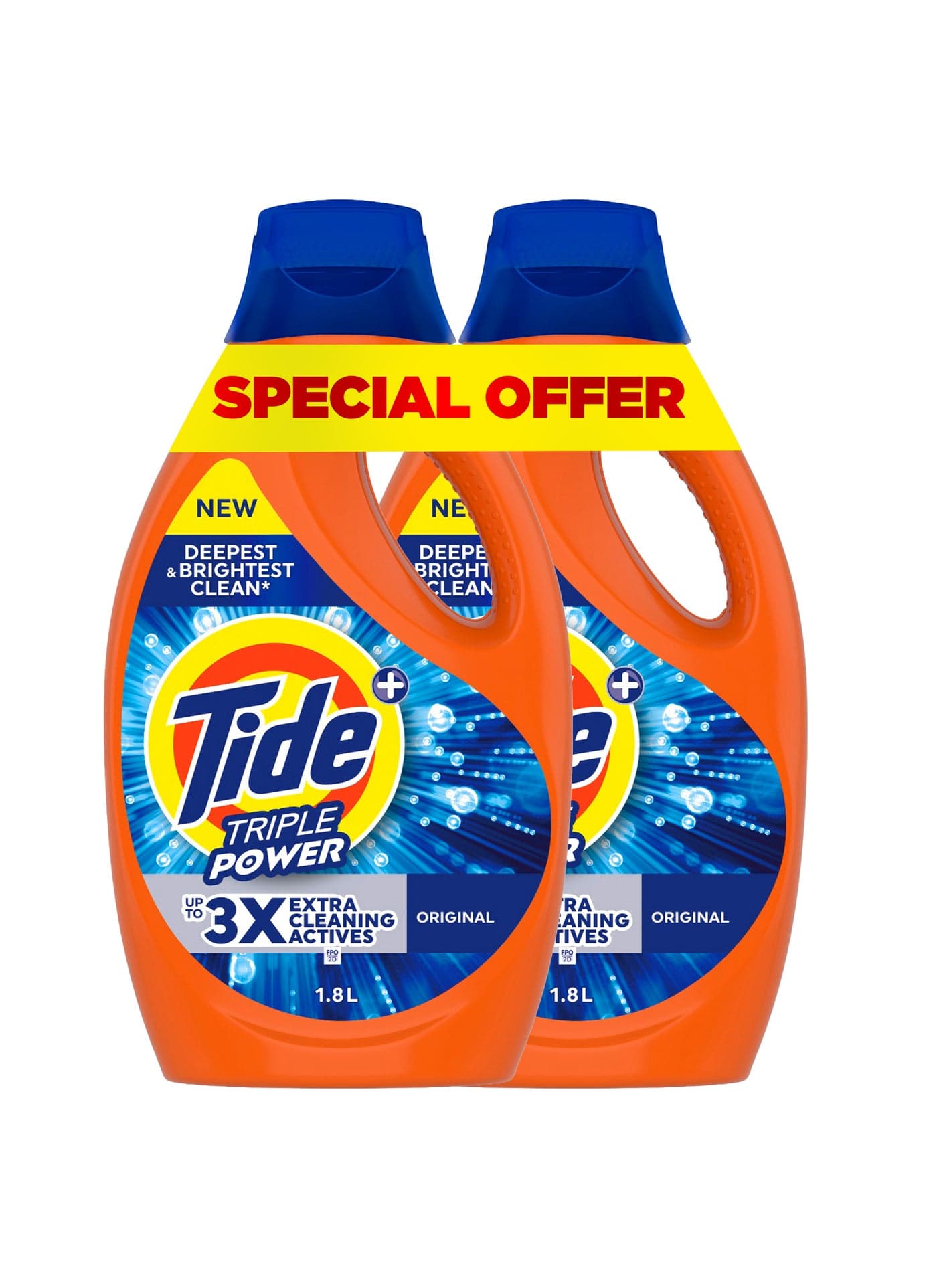 Triple Power Original Liquid Detergent Dual Pack