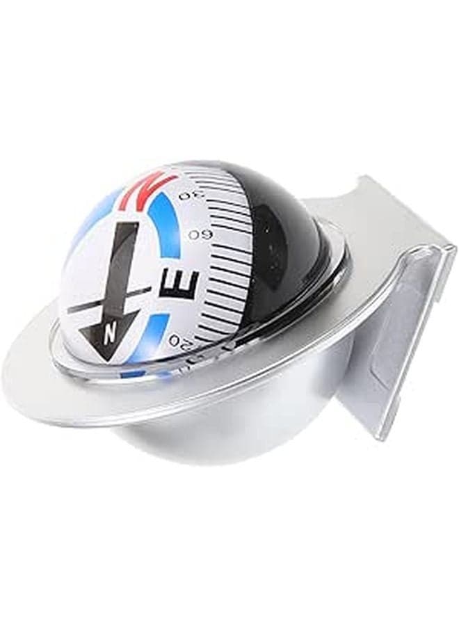 Vehicle Dashboard Compass Ball with Enlarged Display for Car Boat Camping Road Trip