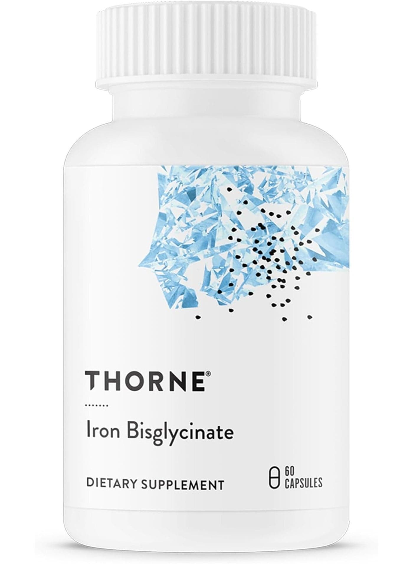 Iron Bisglycinate - Dietary Supplement - 60 Capsules