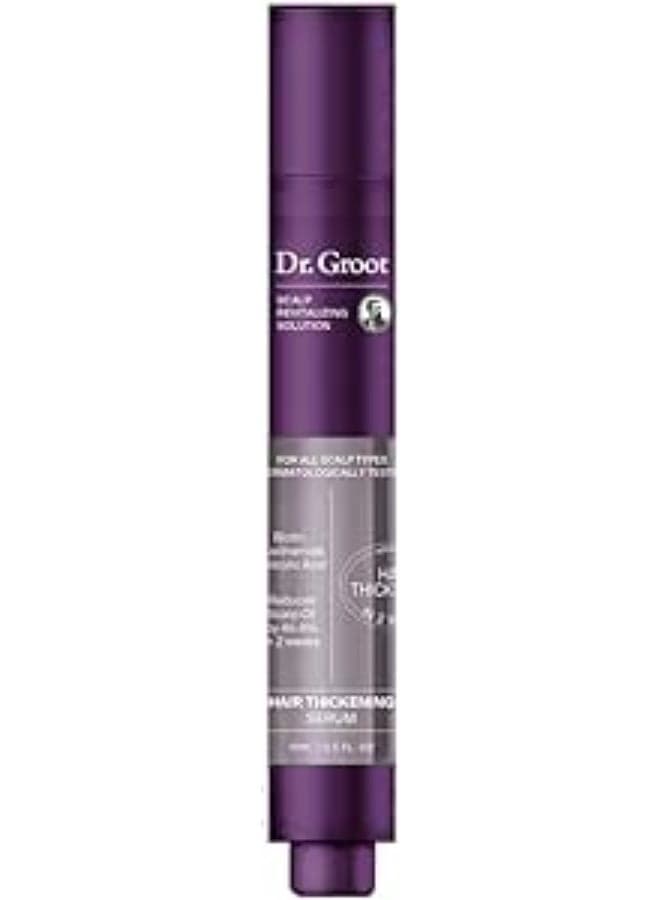 Dr. Groot Award-Winning Hair Thickening Serum for Hair Loss, Thinning Hair, Korean Hair Care, Scalp Treatment, Clinically Tested, Thicker Hair, Reduces Oil, Roll On