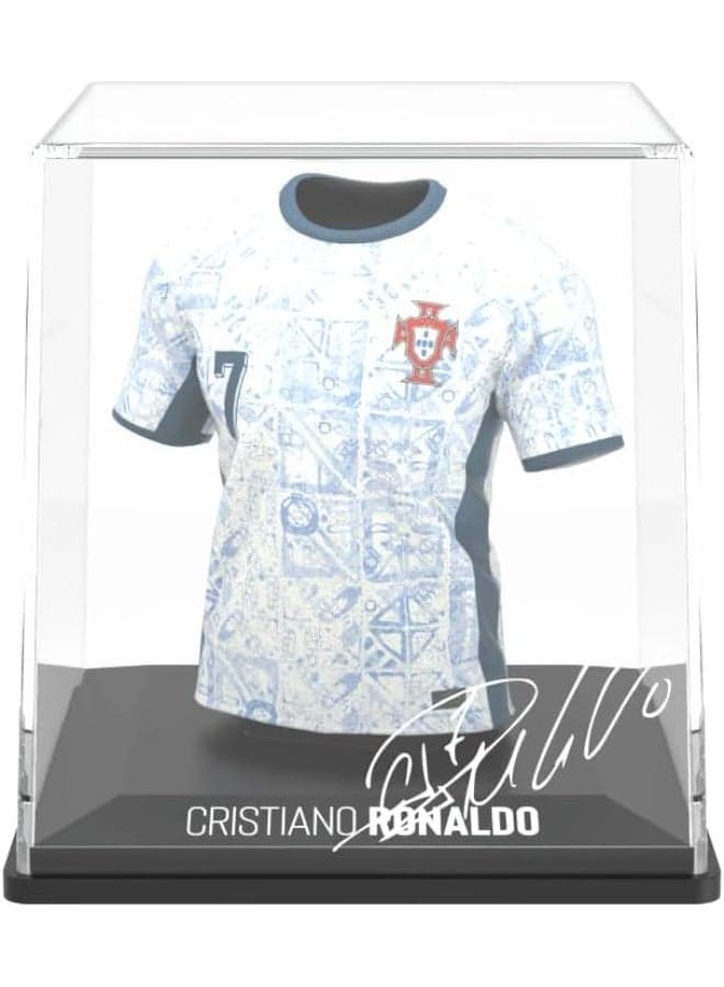 Splink - Ronaldo (Portugal) - 2024 Away Jersey Display Case, Official Licensed Collectible