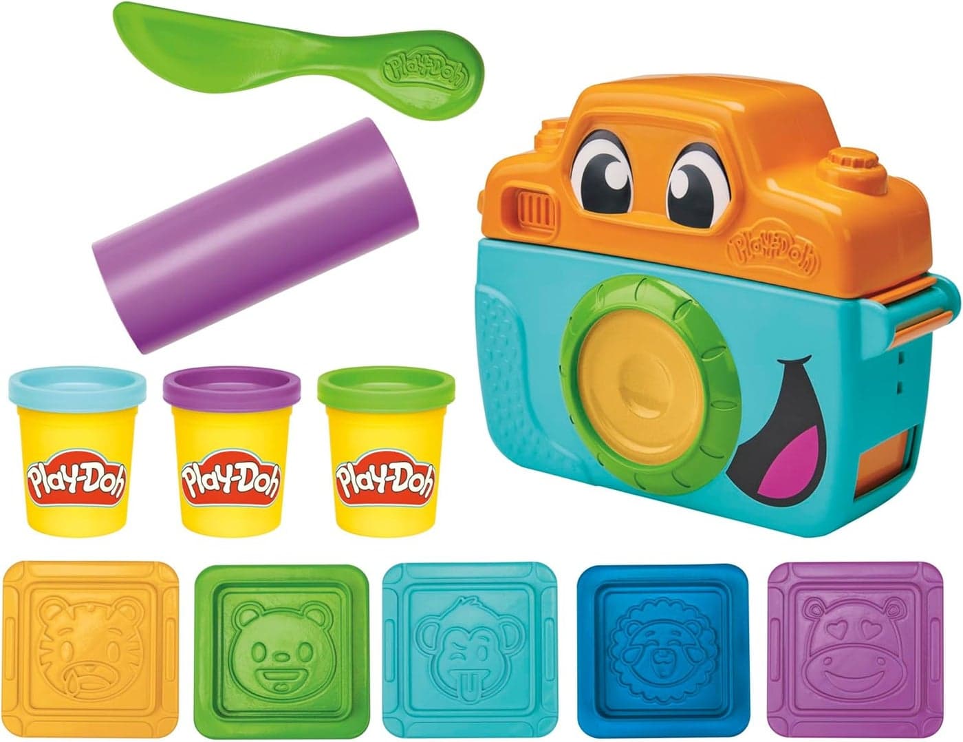 0Photo Fun Starter Set - Kids Camera Toy for Pretend Play with Accessories & Playmat