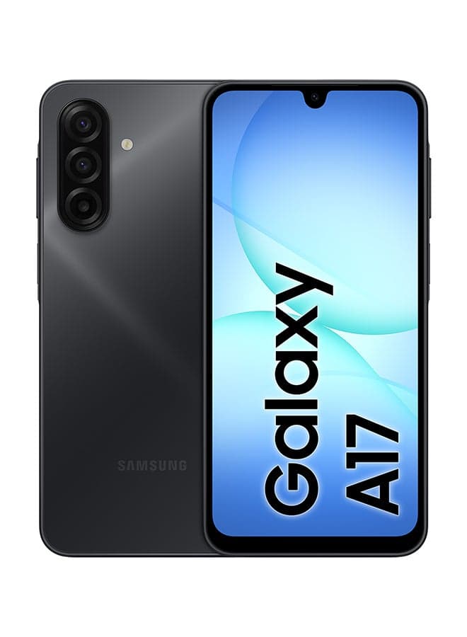 Galaxy A17 Dual SIM 4G Black 4GB RAM 128GB - Middle East Version