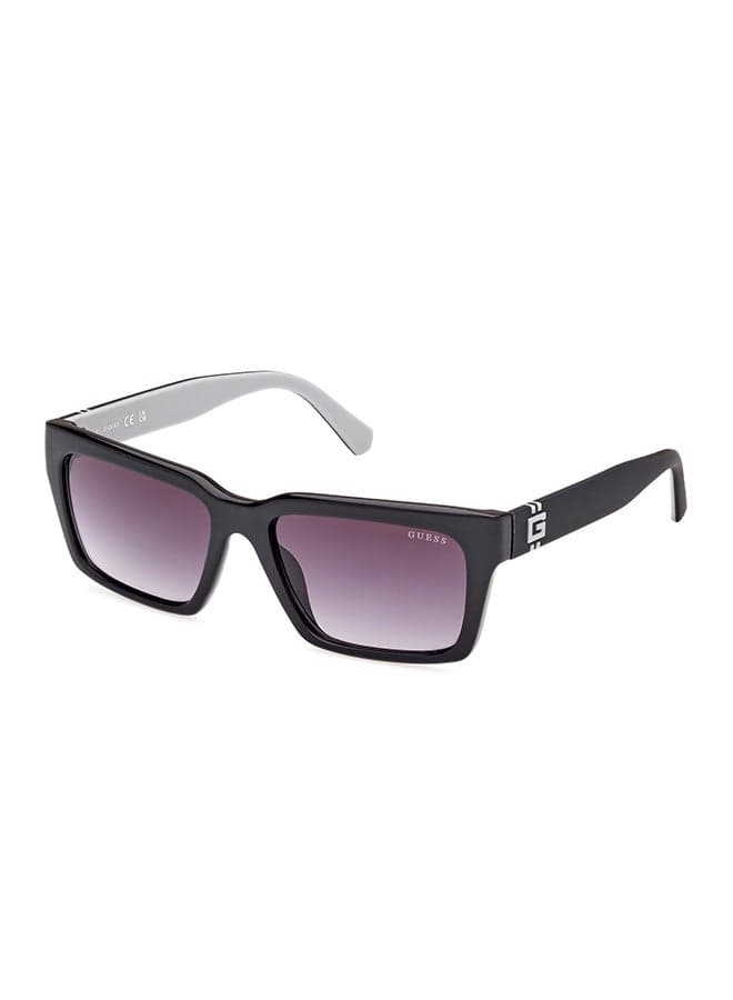 Men's UV Protection Rectangular Sunglasses - GU0012101B56 - Lens Size: 56 Mm