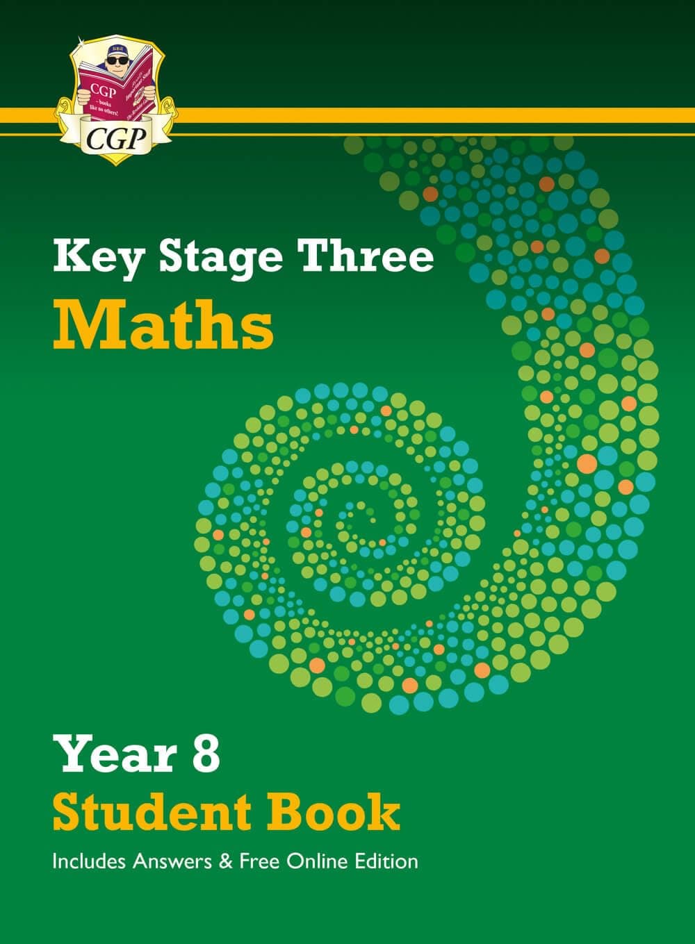 Coordination Group Publications Ltd (CGP) New KS3 Maths Year 8 Student Book - with answers & Online Edition