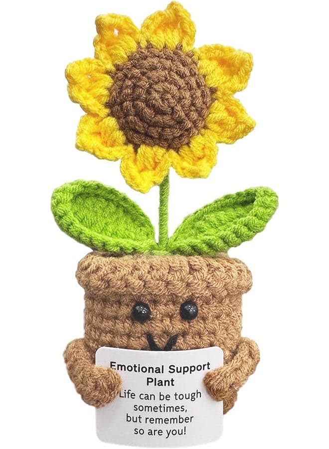 Sunflower Birthday Gifts For Women Men, Emotional Support Plant Christmas Positive Flower Leaving Get Well Soon Thinking of Thank You Presents for Her Mother Teacher Girls Friends Colleagues