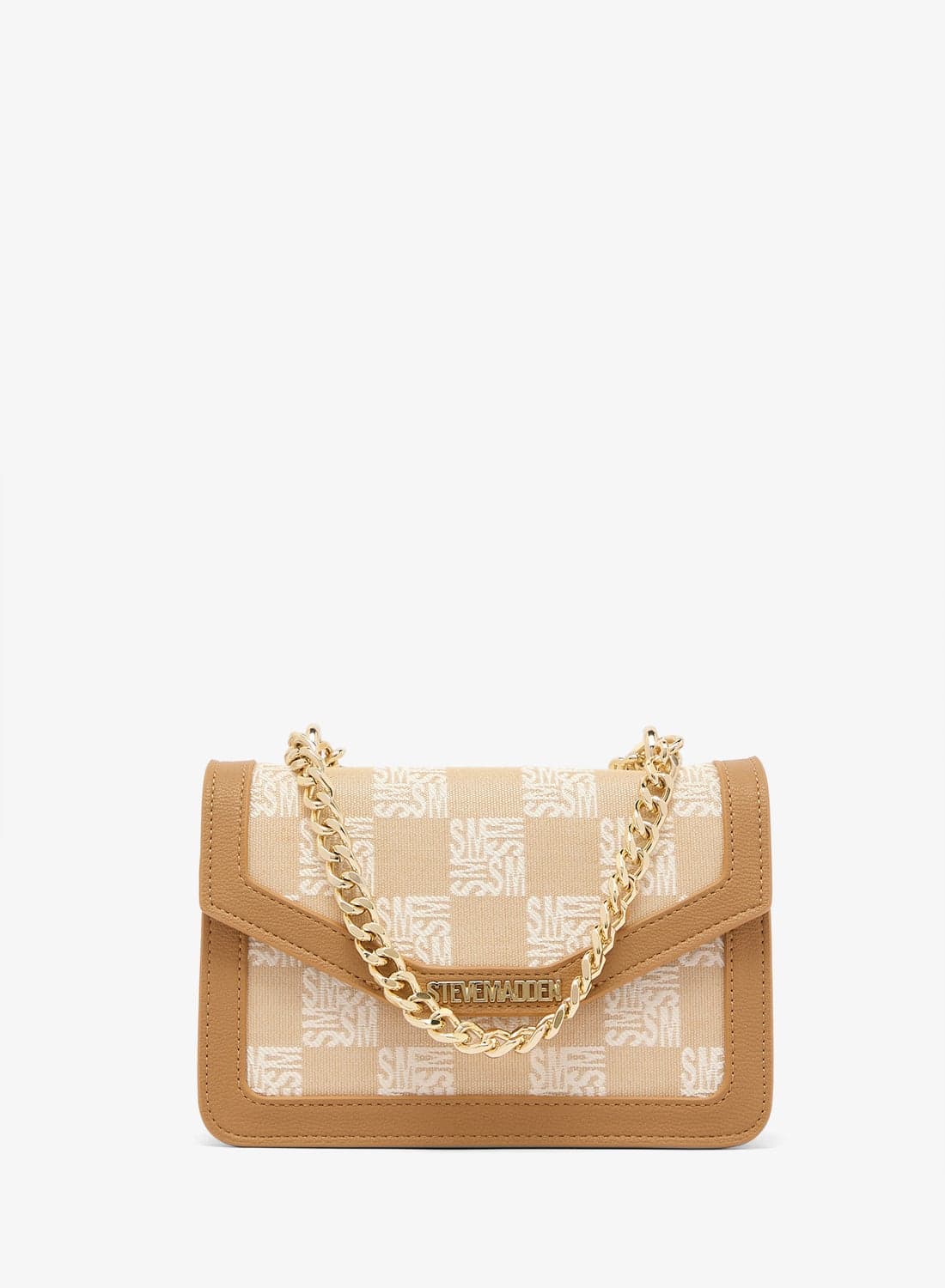 Flap Over PU Crossbody Bag