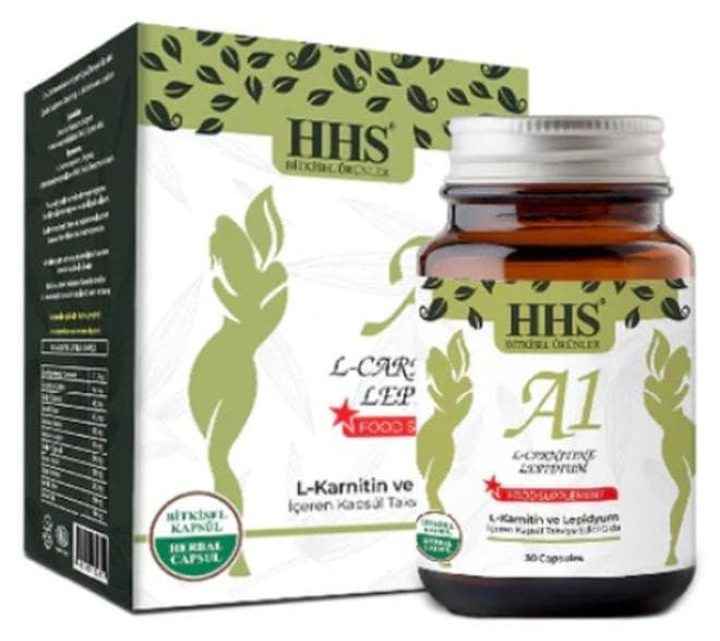 Hhs A1 L-carnitine Lepidium - Herbal 30 Capsules For Loss Weight