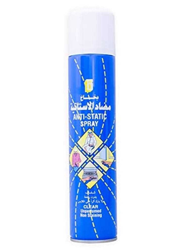 Big D Anti-Static 350ml – Neutralizes Static Electricity, Prevents Clinging, Non-Staining Formula, Ideal for All Fabrics