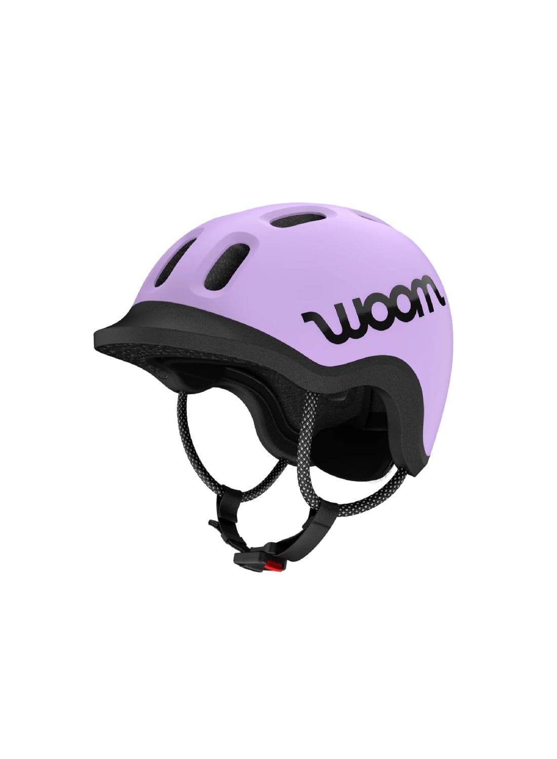 Woom READY Kids Bike Helmet | Size S 50-54 cm | Lightweight Ventilated In-Mold Shell | Multi-Sport Head Protection | Adjustable Dial Fit | Lilac