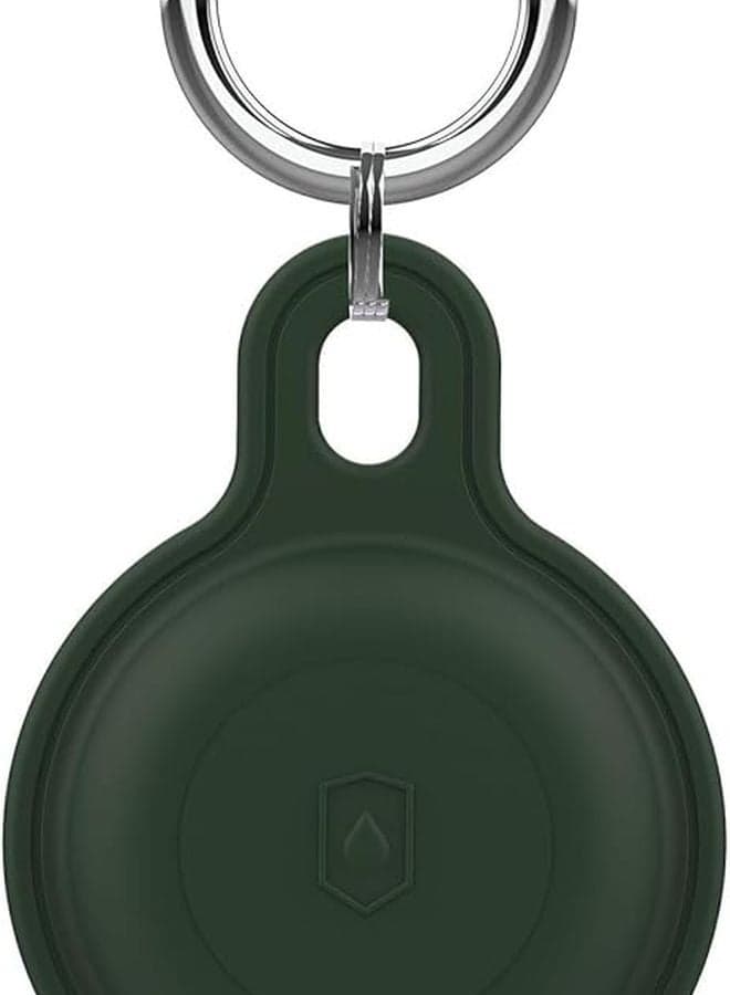 Silicone Protective Case for Apple AirTag with Keychain Anti Scratch Holder