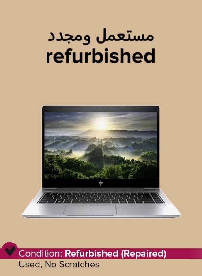Refurbished - Elitebook 840 G5 With 14-Inch Full HD Display,Intel Core i5 Processor/8th Gen/8GB RAM/256GB SSD/Intel UHD Graphics/Windows 10 Pro English Silver