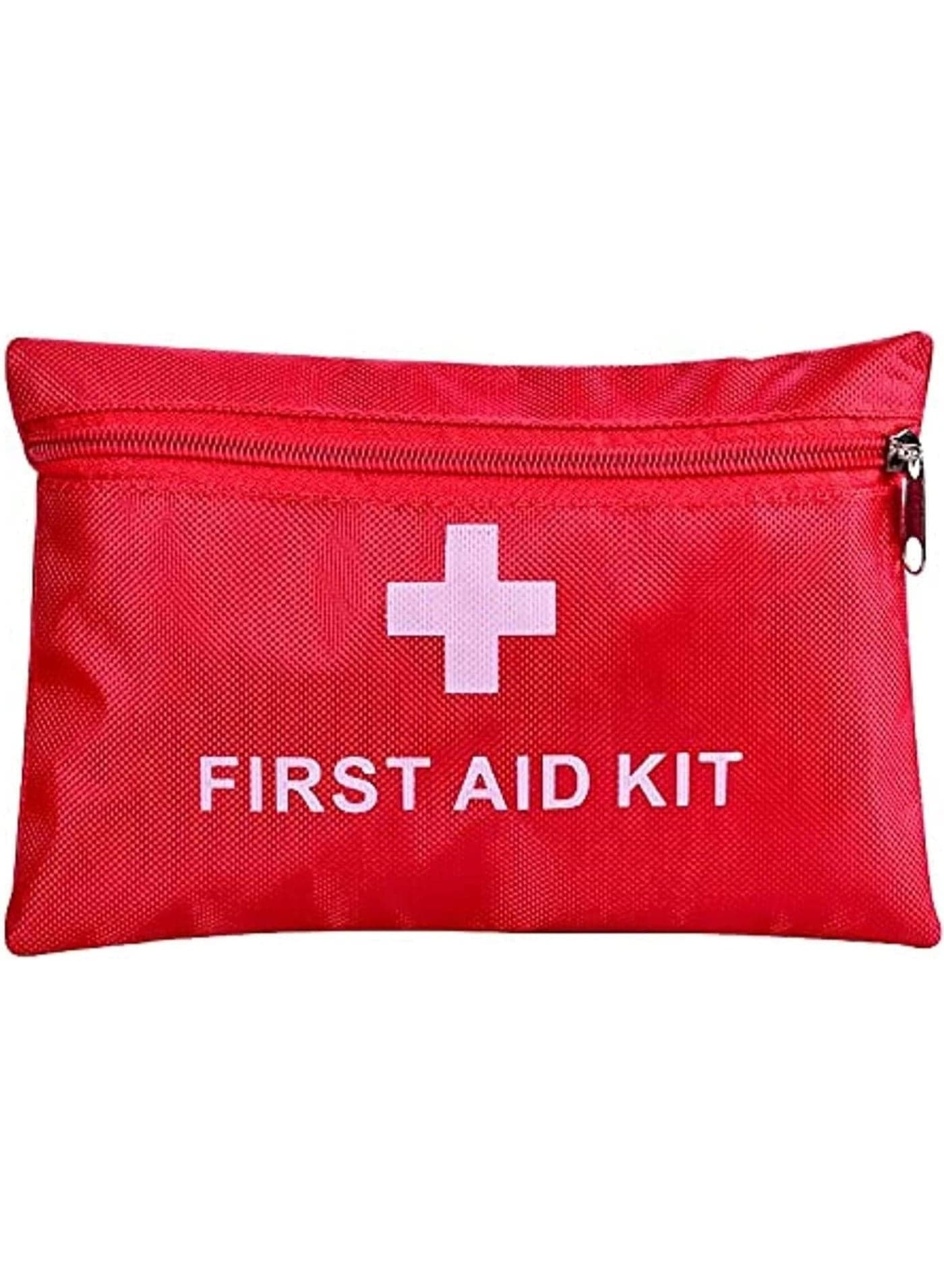 Portable First Aid Kit Pouch, 13 Pieces, Waterproof Lightweight Small Emergency Bag for Home, Outdoors, Travel, Car, Camping, Hiking