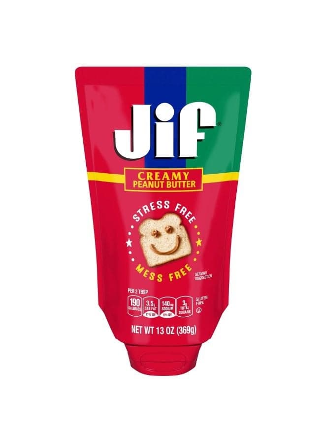 Creamy Peanut Butter Squeeze Pouch