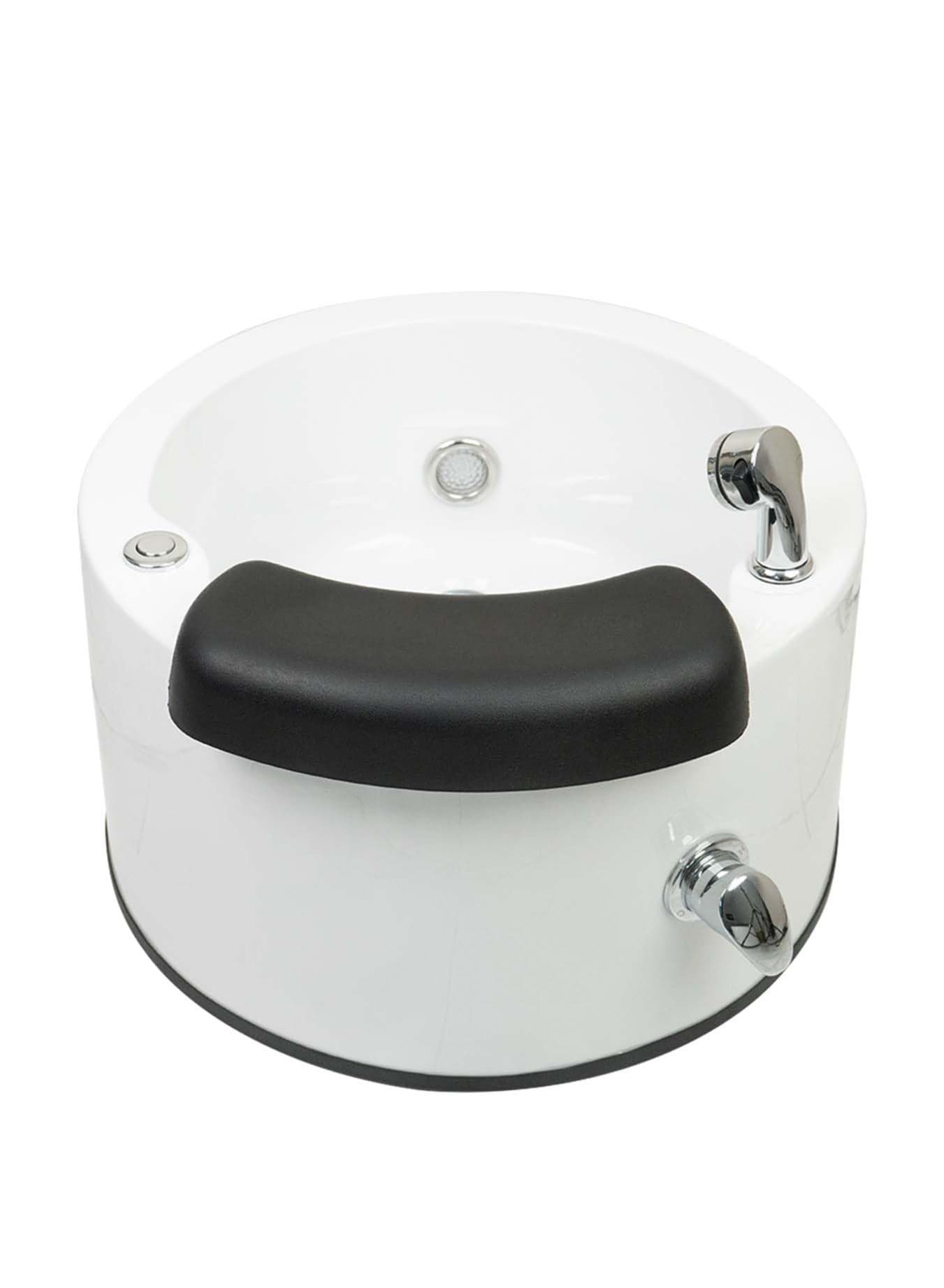 Foot Tub with Bubble Portable Foot Massager for Salon Manicure Shop