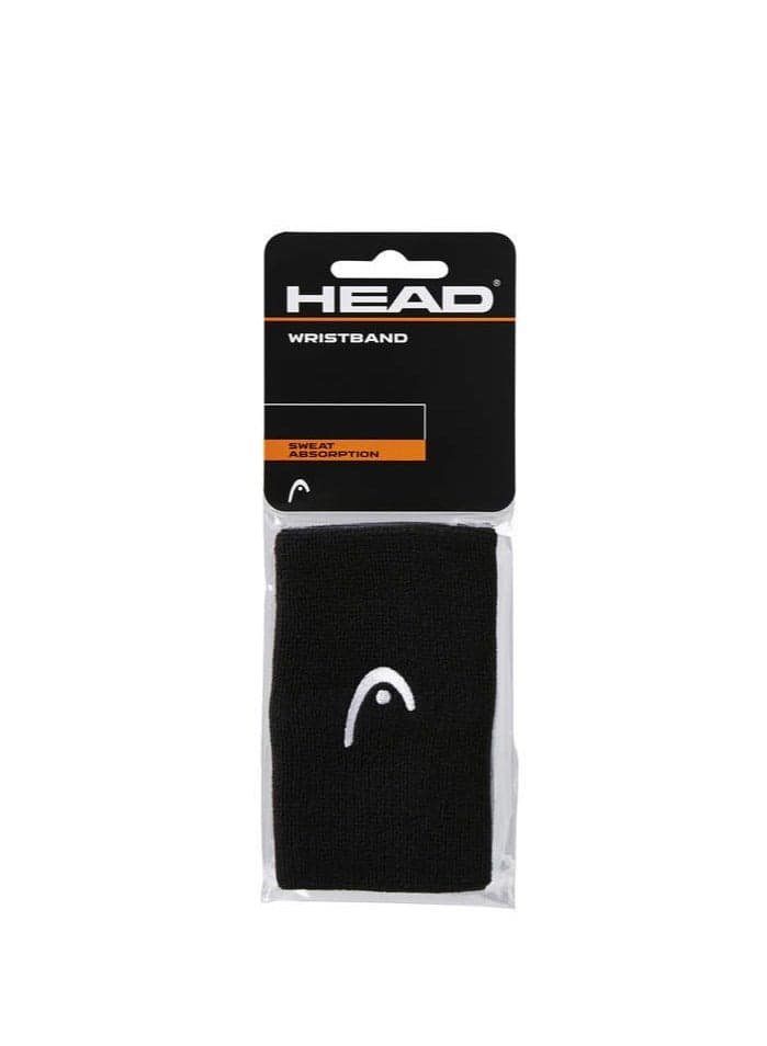 HEAD Wristband - with added sweat absorption, 5 inches, pack of 2 pcs