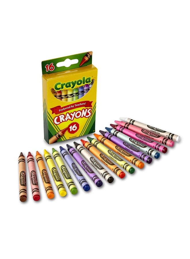 Elite Craftisans Bundle, Pack of 4, Includes – Colored Pencils, Markers, Crayons, Washable Glitter Glue