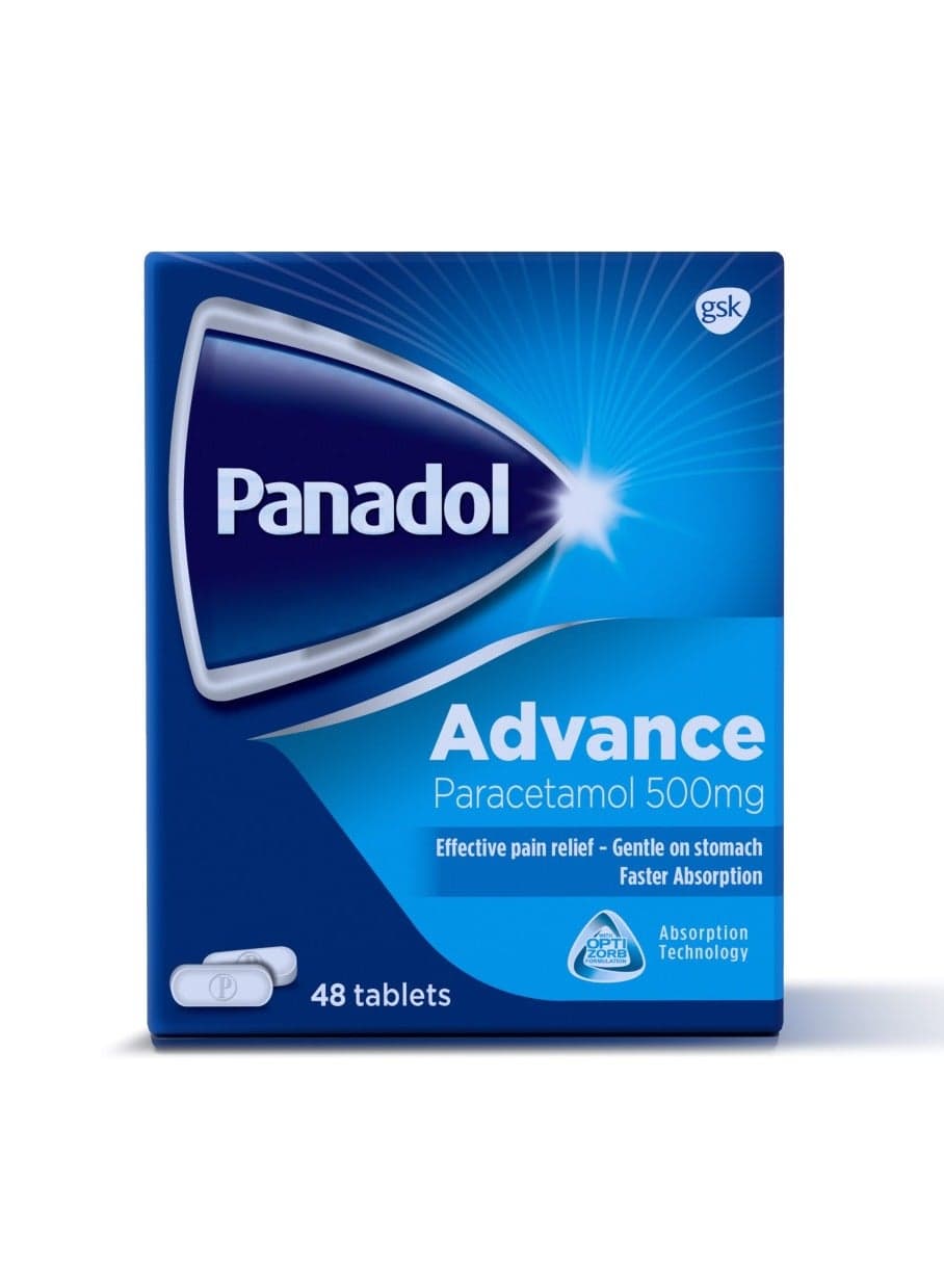Panadol Advance 48 Tablets (Effective Headache, Fever & Pain Relief)