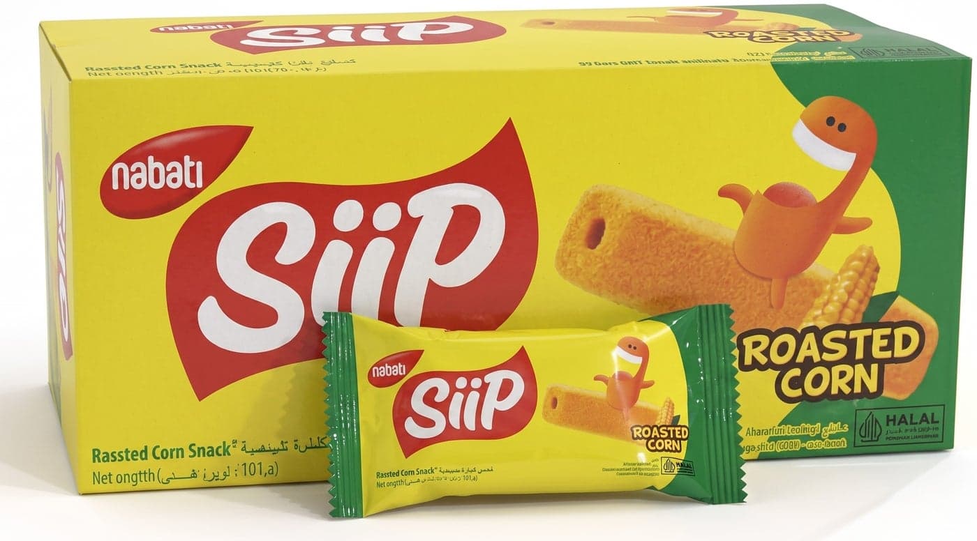 Siip Roasted Flavour Corn Snack 4grams Pack of 20