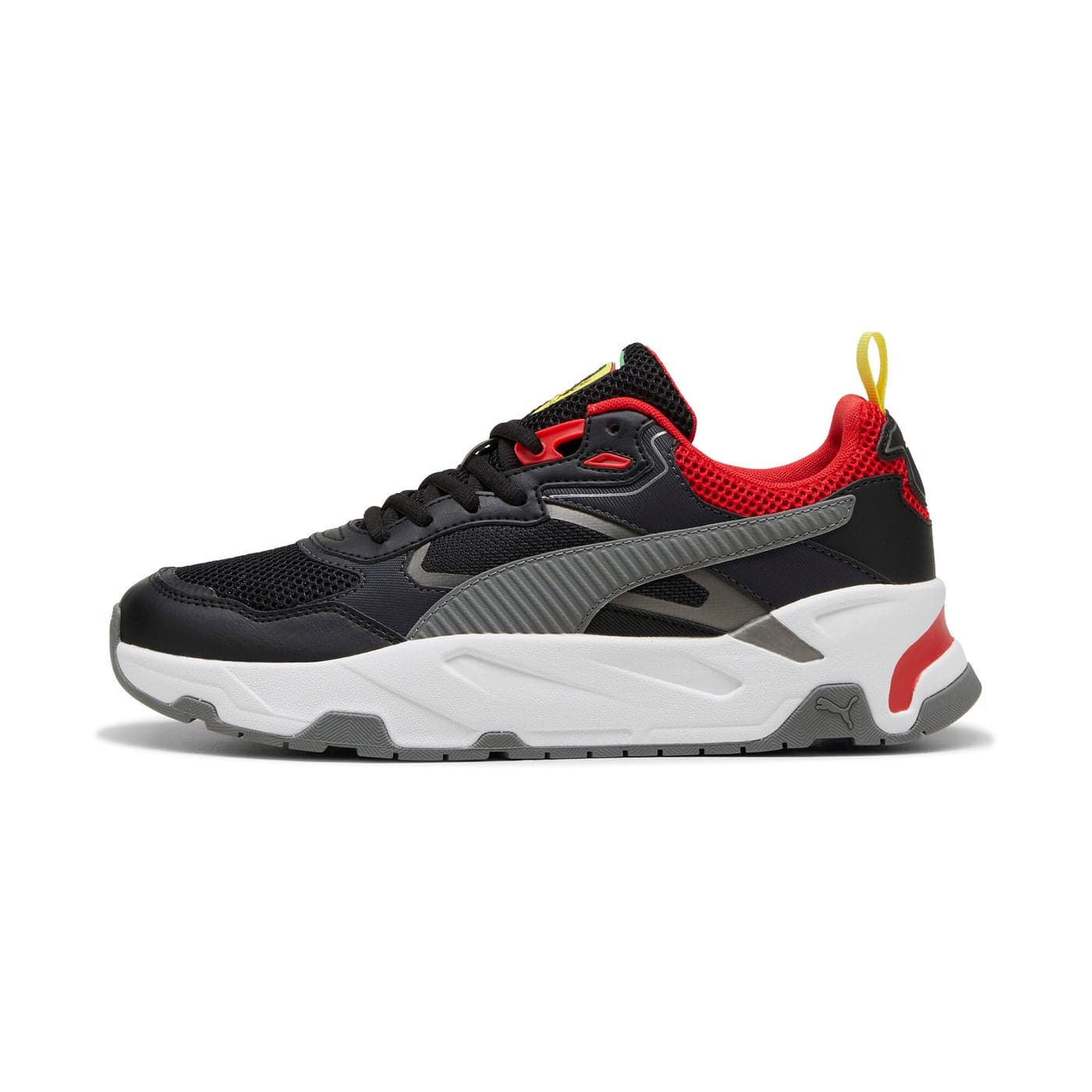 Scuderia Ferrari Trinity Mens Black Sneakers
