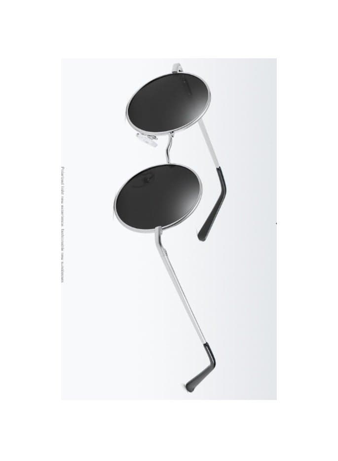 Retro Small Round Polarized Sunglasses