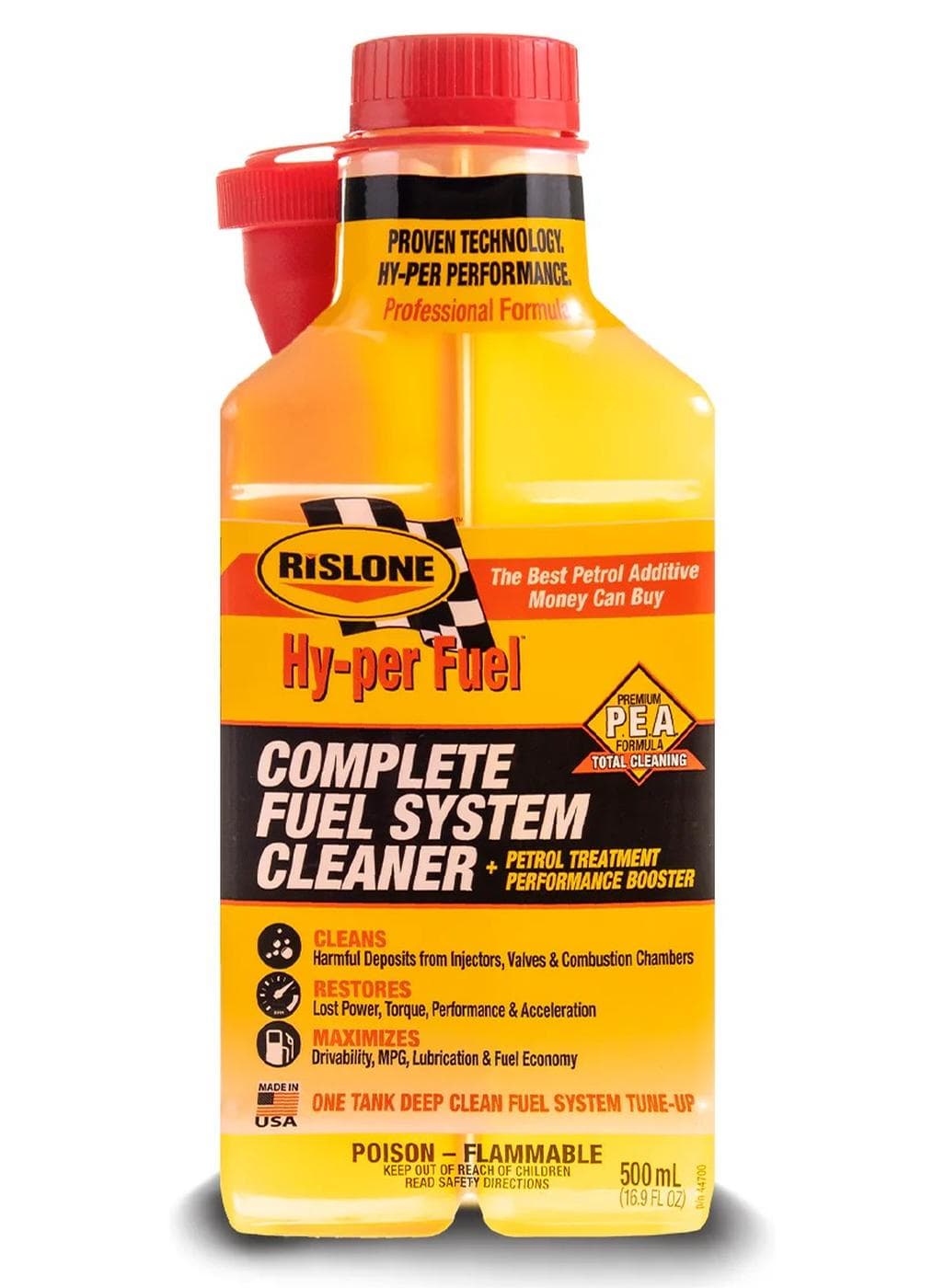 Hy-per Fuel Petrol Complete Fuel System Cleaner Gas