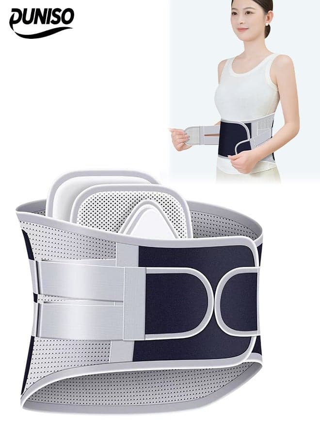 Adjustable Lumbar Support Belt,Back Brace Lumbar Support Belt,Waist Support Belt for Lower Back Pain Relief, Ergonomic Design,Comfortable and Breathable,for Herniated Disc, Sciatica, Scoliosis,XL
